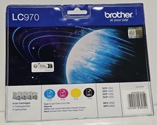 Brother LC 970, Multipack mit 4 Original Brother Tintenpatronen