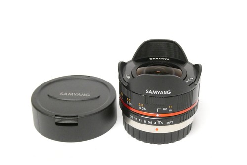 Samyang 7 5 mm fishye - /,