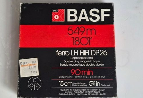 15cm basf tonband x - 15cm,