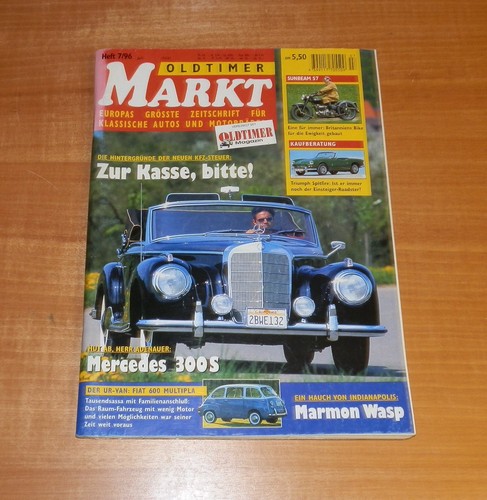 Markt 1996 mercedes 300 s - markt,