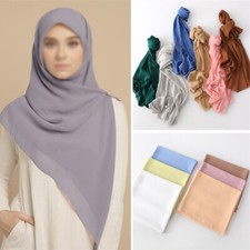 Mode Einfarbig Turban 110*110