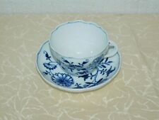 Meissen Zwiebelmuster Kaffeetasse + Unterteller ! Knaufzeit  2 Wahl, Nr.2