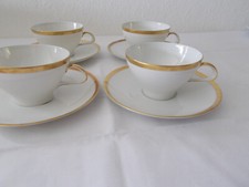 4x Kaffeetasse mit Untere