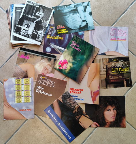 Lot poster albo blitz 80er - poster,