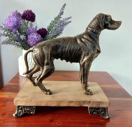Eisenfigur hund skulptur - 22,