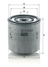 Ölfilter Anschraubfilter W 712/95 MANN-FILTER für AUDI CUPRA SEAT SKODA VW FORD