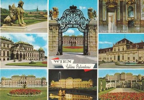 Postkarte österreich wien - postkarte,
