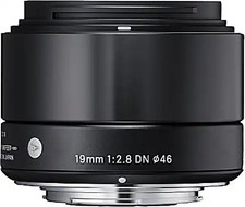 Sigma A 19 mm F2.8 DN 46 mm