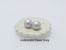 Perlen-Ohrstecker Perle 8mm Silber 925 Gold  Brautschmuck -viele Farben