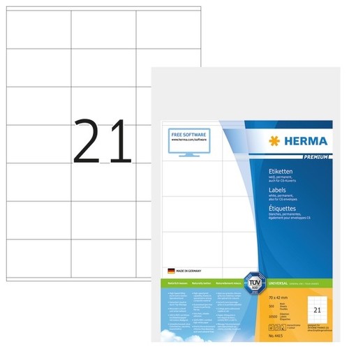 Herma 4415 etiketten premium - 4415,