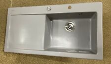 Einbauspüle, Spülbecken Franke Mythos MTK 611-100 glacier rechts