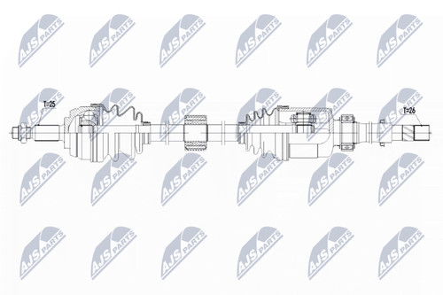 Nty npw 144 antriebswelle - nty, npw-re-144