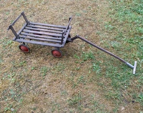 Antiker handwagen bollerwagen - antiker,