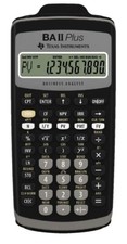 Financial Calculator Black