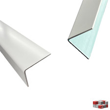 Aluminium L-Profil RAL9016