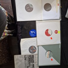 vinyl lp sammlung techno house minimal deep