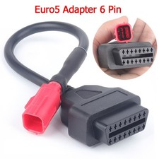 Euro5/6 Pin Adapter Motorrad Bike Diagnose für KTM Guzzi Piaggio Vespa Honda
