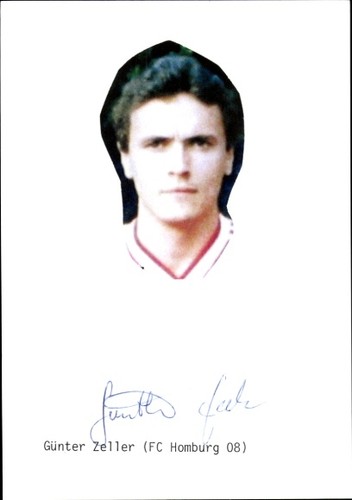 Autogramm fußballer günter - autogramm,