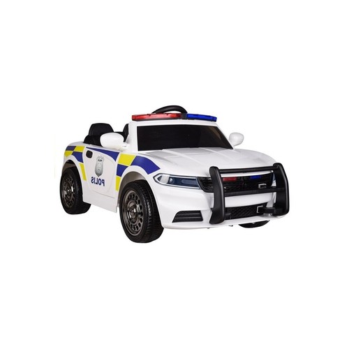 Kinderfahrzeug polizei weiß - kinderfahrzeug,