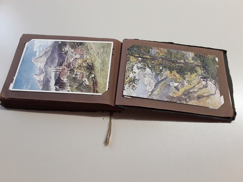 Altes sammelalbum von oma mit - sammelalbum,