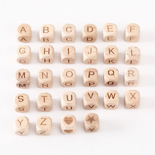 Holzbuchstaben perlen - holzbuchstaben,