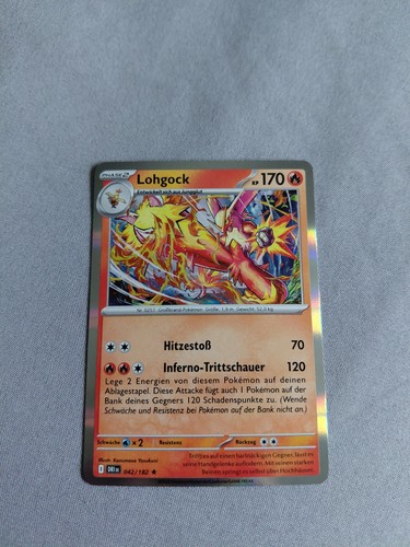 Pokémon karte lohgock - pokémon,