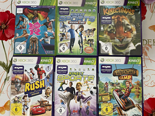 Xbox 360 kinect spielepaket - 360,