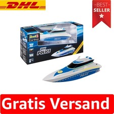 Leichtes Revell RC Polizeiboot für Kinder und Erwachsene – 15 Minuten Fahrspaß