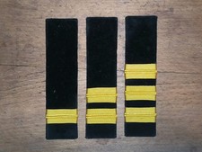 Satz DDR Berufsgradabzeichen Bergbau Vor 1976 für Ärmel  Dienstgrad Wismut 