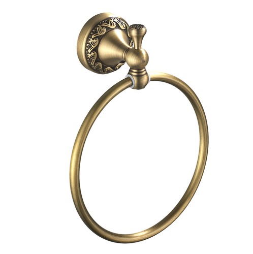 Handtuchring antik messing - handtuchring,