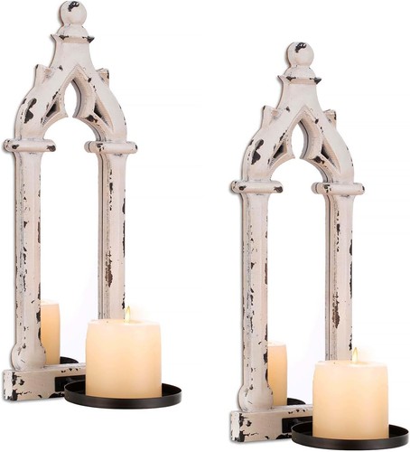 Wandkerzenhalter 2er set - wandkerzenhalter,