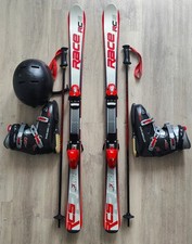 Ski-Set 130cm Ski + Skischuhe