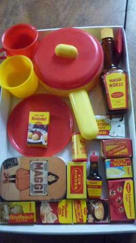 Maggi würze puppengeschirr - würze,