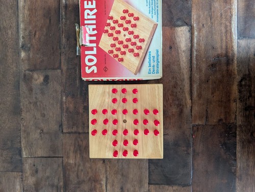 Solitaire holz steckspiel - solitaire,