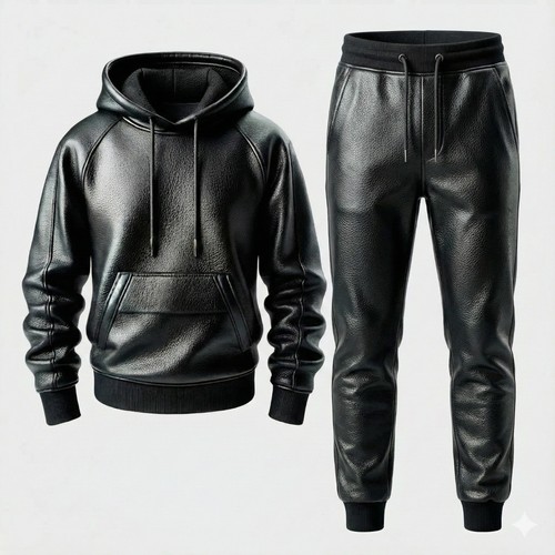 Herren schwarz premium leder - herren,