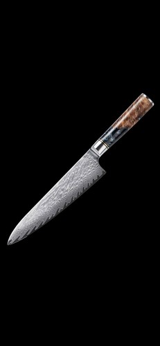 Damastmesser kochmesser 67 - kochmesser,,