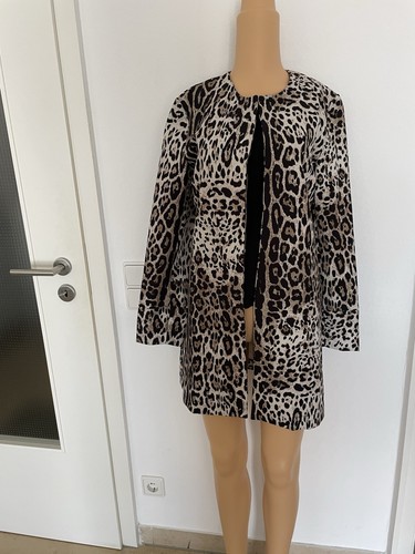 Public damenlongblazer leopard - public,