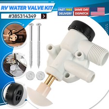 RV Toilet Water Valve Kit