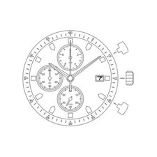 Miyota 6S10 Uhrwerk / Quarz /