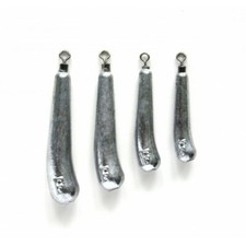 FANATIK Jig Free Rig Angelblei Drop Shot Blei Tropfenform gebogen 3g-75g Gewicht