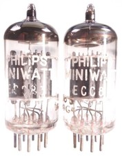 2x ECC83 = 12AX7A = 12AX7