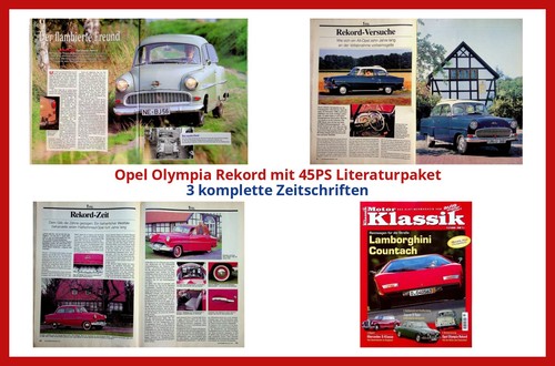 Opel olympia rekord - olympia, 45ps