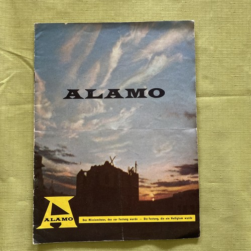 Alamo souvenirprogramm john - alamo,