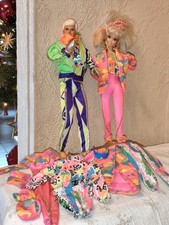 Alte Ski Fun Barbie und Ken
