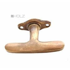 Bauhaus Fensterolive 1920er Messing Fenstergriff alt 80/48/43