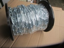 Rundstahlkette Stahl verzinkt 25m 4mm galvanisch verzinkt / Aktion Kunsreg SReg