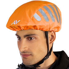 AVANA Fahrradhelm Regenschutz Reflektoren Helmüberzug wasserdichter Regenüberzug