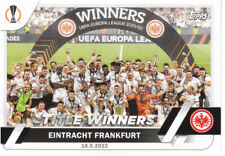 Eintracht Frankfurt gewinnt am 18.05. 2022 das Europa League Finale Fußball Card