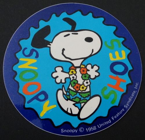 Werbe aufkleber snoopy - werbe-aufkleber, shoes