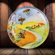 30x Deckel "Provence" Twist-off👍 für Honiggläser 500g Glas TO82 Imkerbedarf